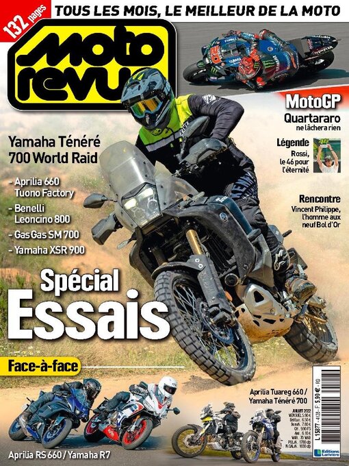 Title details for Moto Revue by Editions Lariviere SAS - Available